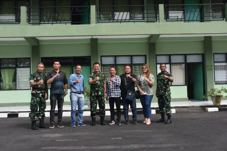 PWI Sulut dan SMSI Disambut Baik Danrem 131 / Santiago