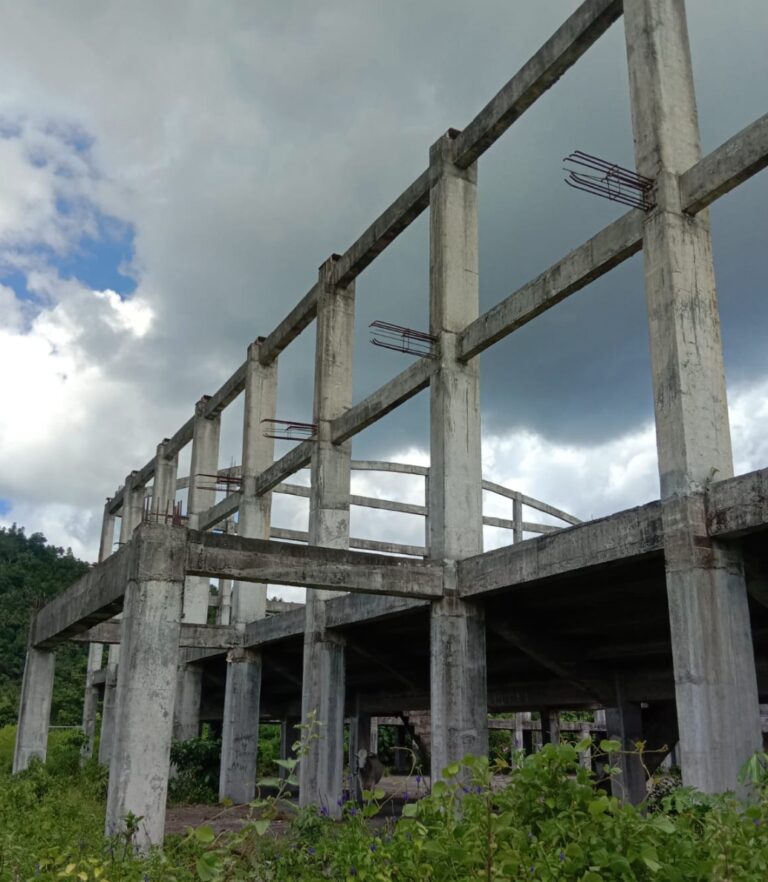 Mangkrak Bertahun Tahun, Pemkab – Dekab di Desak Solusikan Penyelesaian Bangunan GOR Dua Manente Gedung GOR Dua Manente