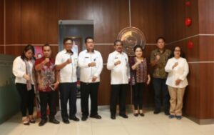 Audiensi Dengan Deputi Bidang Pengelolaan Batas Wilayah Negara BNPP RI