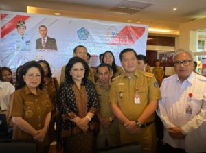 Kegiatan Penilaian Kinerja Tahun 2023 Terhadap Hasil Kinerja 8 Aksi Konvergensi Percepatan Penurunan Stunting Tahun 2022 di The Sentra Hotel Medika Manado, Senin (29/05).(foto:ist)
