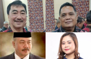 Demsy Sumendap, Benhur Takasihaeng, Risal Paul Makagansa dan Olivia Christy Pramulia.