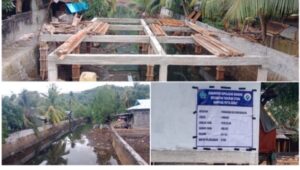 Pembangunan fasilitas kampung yang menyalahi aturan.