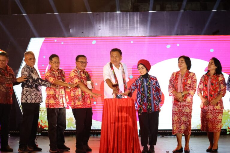 Opening Ceremony FPSL 2023 di Kota Bitung oleh Gubernur Provinsi Sulut Olly Dondokambey.(foto:ist)