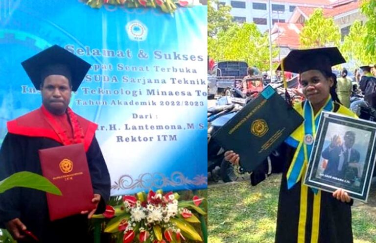 Unsrat Manado dan ITM Tomohon Kembali Lahirkan Sarjana Asal Papua, Hipmy Gelar Ibadah Syukuran