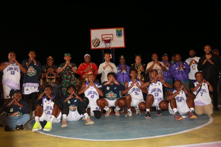Mountain Basketball Tournament 2024, Resmi di Tutup Pj Gubernur PP, Begini Pesannya