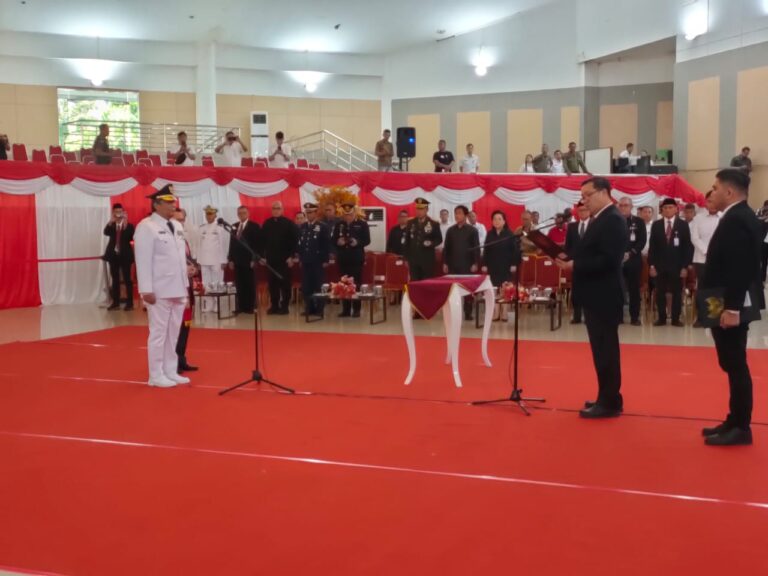 Wagub Sulut SK, Lantik Wounde Penjabat Bupati Kepulauan Sangihe