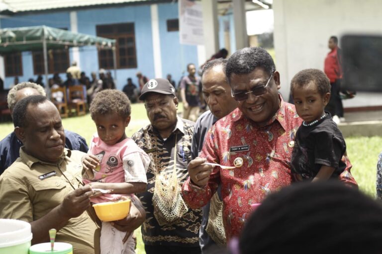 Pemkab Jayawijaya Intens Lakukan Pencegahan Stunting, Giliran Kali ini Wilayah Distrik Wesaput