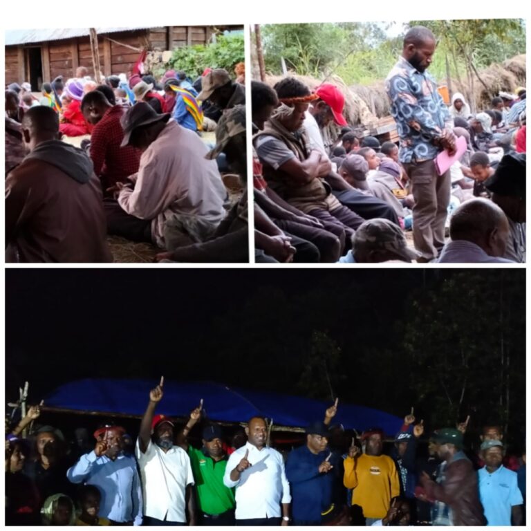 Paslon Wetipo – Karoba Terus Bergerak, Penyataan Sikap Melebar Kesejumlah Distrik di Jayawijaya, Gombo : Kami Berkeyakinan Unggul