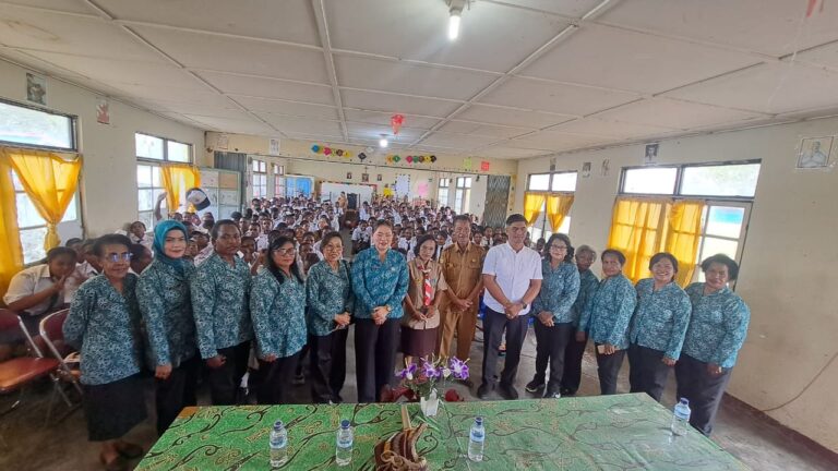 TP PKK Jayawijaya Gelar Sosialisasi Dampak Penggunaan Narkoba
