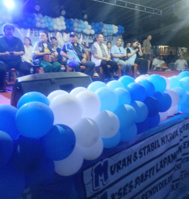 Kampanye di Sangihe, E2L-HJP Lantik Saksi dan Gelar Pengobatan Gratis