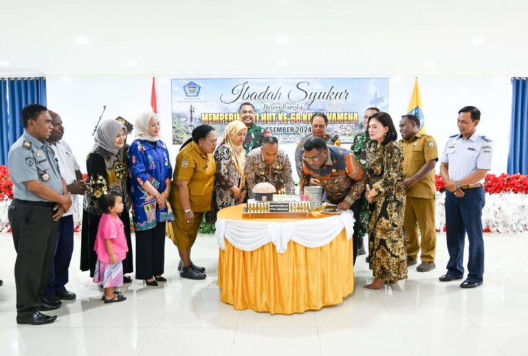 HUT ke-68 Kota Wamena Diperingati Dengan Ibadah Syukur