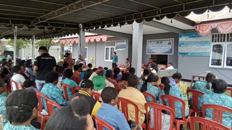 TP PKK Kabupaten Jayawijaya Lakukan Monitoring Penanganan Stunting di Tingkat Distrik