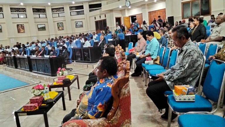 DPRD Kabupaten Jayawijaya Gelar Rapat Paripurna Usai KPU Papua Pegunungan Tetapkan Bupati-Wakil Bupati Terpilih
