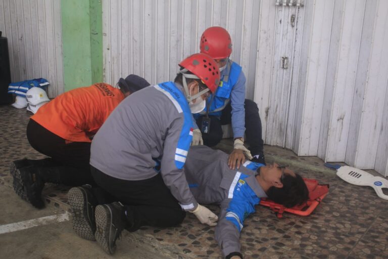 Tingkatkan Wawasan Karyawan, PT. PLN UP3 Wamena Lakukan Pelatihan Tanggap Darurat