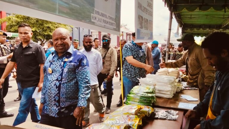 Jelang Idul Fitri, Pemkab Jayawijaya Gelar Pasar Murah