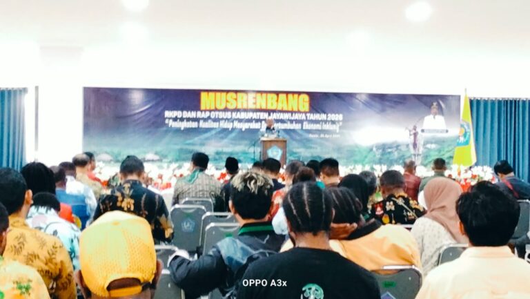 Musrenbang RKPD, Dan RAPB Otsus Kabupaten Jayawijaya