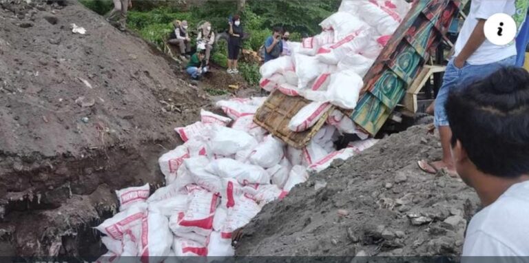 Pemusnahan 15 Ton Daging Ayam Tak Layak Pakai, Bukan Milik Megaria Swalayan Tahuna