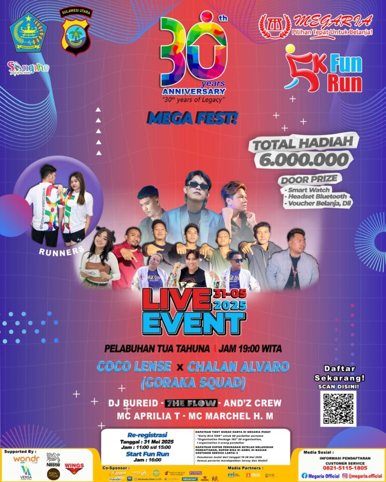 IKUTI! 5K FUN RUN, MAGARIA 2025