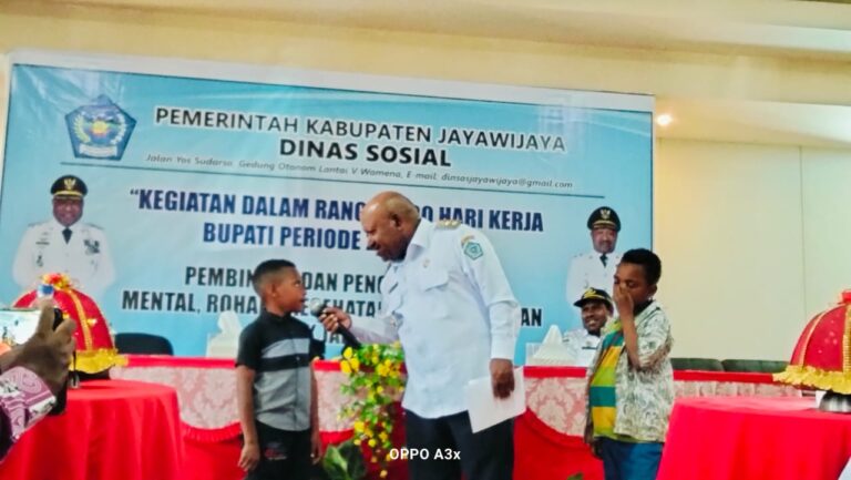 Pemkab Jayawijaya Siap Kirim 50 Anak Jalanan ke Yogyakarta untuk Disekolahkan