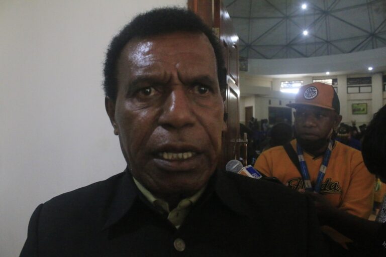 Cegah Bencana Banjir dan Tanah Longsor, LMA Jayawijaya Sosialisasi Peraturan Adat Larangan Penebangan Pohon