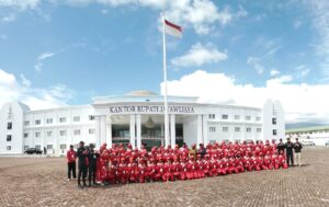 pelatihan paskibraka Jayawijaya