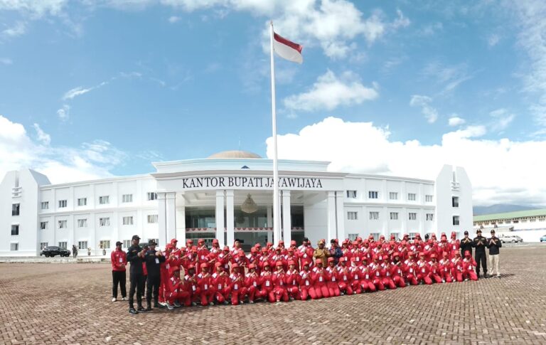 Wabup Jayawijaya Buka Pelatihan Paskibraka 2025 pelatihan paskibraka Jayawijaya