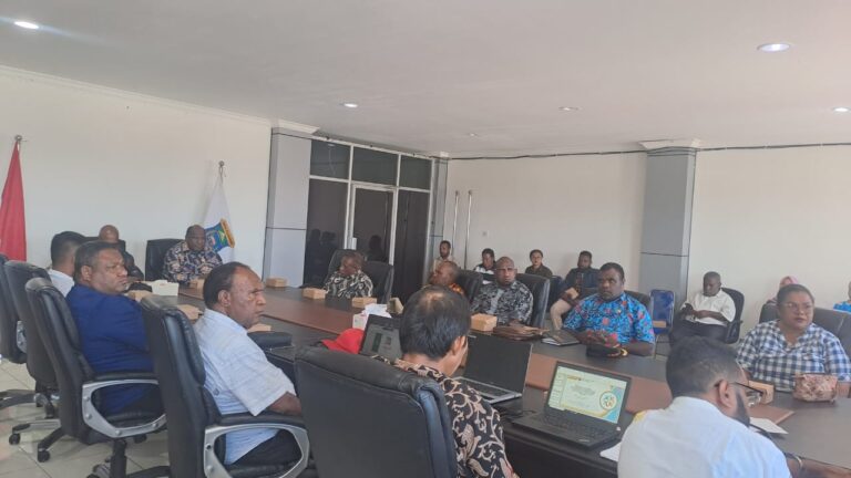 Wakili Gubernur Papua Pegunungan, Karo Perekonomian Buka Rakor TPPS 2025 percepatan penurunan stunting