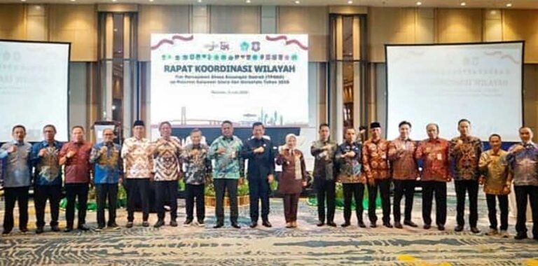 Bupati Sangihe Hadiri Rakorwil TPAKD Sulut-Gorontalo 2025, Tegaskan Komitmen Perluasan Akses Keuangan Inklusif