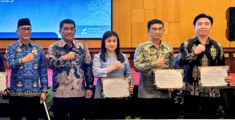Bupati Sangihe Tandatangani Komitmen Penerapan Manajemen Talenta ASN di Seminar Nasional Manado