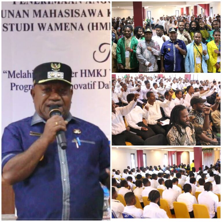 Wabup Ronny Elopere Buka Penerimaan Anggota Baru HMJ KSW Periode 2025-2027