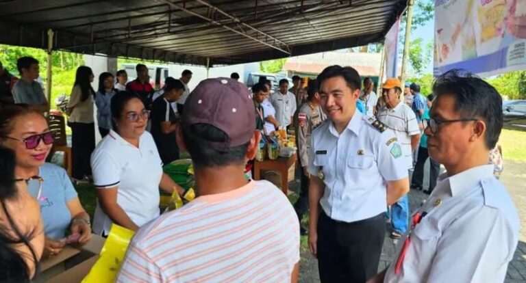 Pemkab Sangihe Gelar Gerakan Pangan Murah: Kendalikan Inflasi, Jaga Stabilitas Harga dan Dukung Kesejahteraan Warga