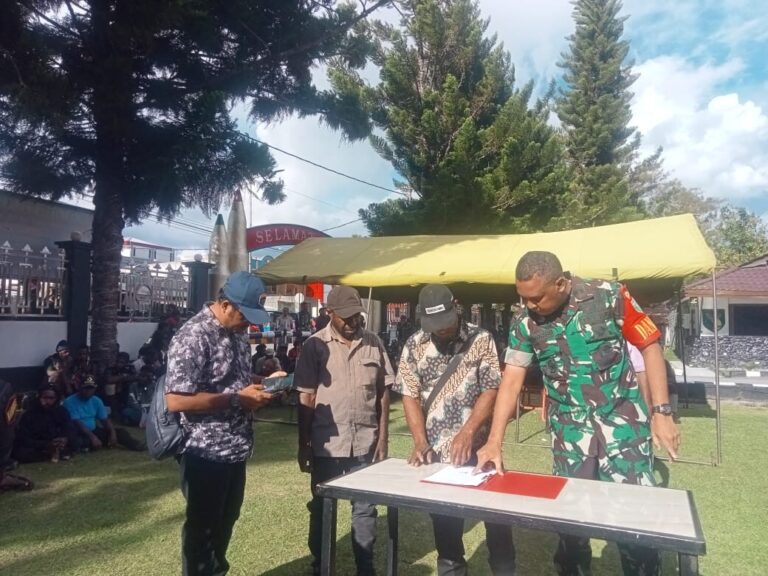 Denda Adat Penganiayaan Disepakati Rp 500 Juta, Kasus Frengky Kogoya Tuntas Secara Adat