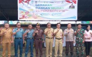 Pemkab Sangihe, BI, dan Bapanas Gelar Gerakan Pangan Murah untuk Kendalikan Harga Jelang Natal dan Tahun Baru