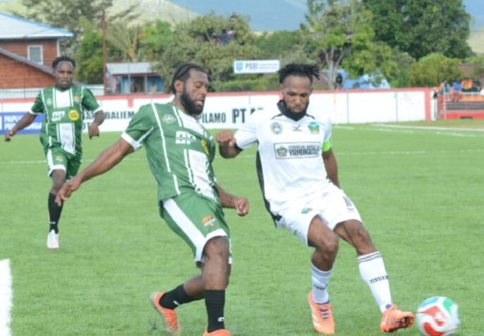 Persindug dan Wamena United Berbagi Angka 1-1 di Liga 4 Papua Pegunungan