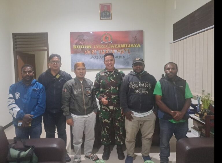 Kodim 1702/Jayawijaya Gelar Buka Puasa Bersama Wartawan di Wamena
