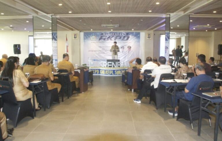 Musrenbang RKPD 2027, Pemkab Sangihe Siapkan Langkah Pembangunan Berkelanjutan