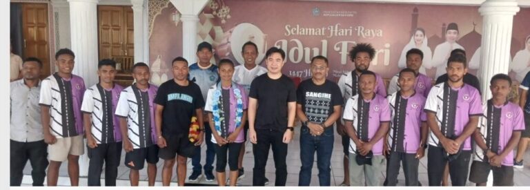 Kontingen disambut hangat Kepala Daerah, Beberapa Dari Timur Papua Barat,Siap Getarkan Ring Tinju Bupati Cup