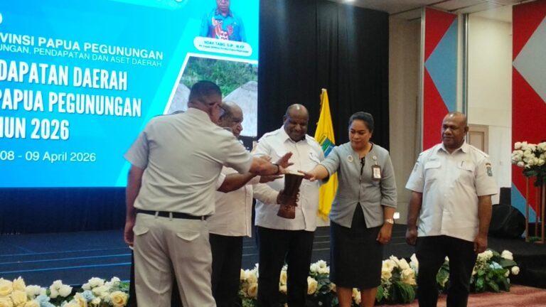 Fokus Tingkatkan Kemandirian Fiskal, Pemprov Papua Pegunungan Gelar Rakor PAD