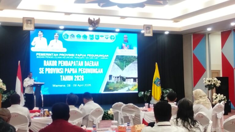 Pemprov Papua Pegunungan Gelar Rakor, Fokus Optimalisasi PAD