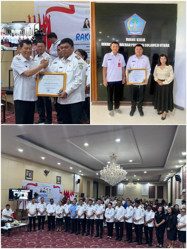 Tiga Penghargaan BKKBN di Terima Sangihe, Wabup Bulahari: Bukti Komitmen Pemerintah Daerah