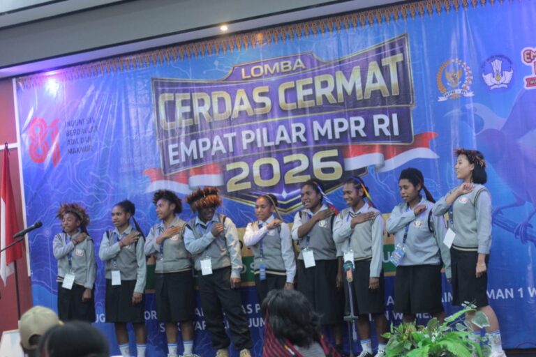 5 SMA di Jayawijaya Ikuti Lomba Cerdas Cermat 4 Pilar MPR RI