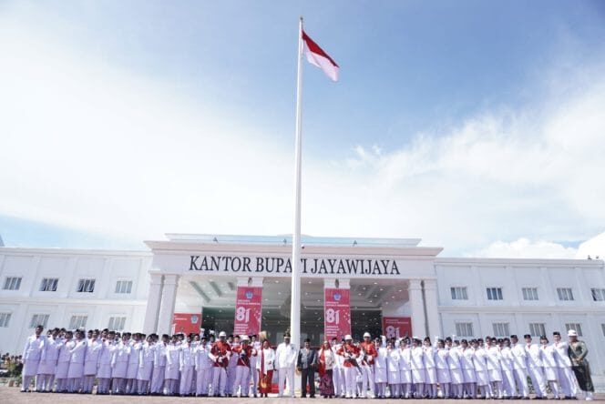 Upacara HUT RI ke-81 di Jayawijaya Berjalan Khidmat, Forkopimda,Hari Ini Baik, Esok Harus Lebih Baik