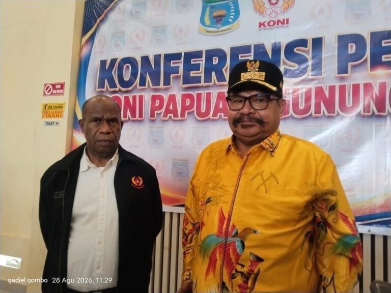 Raker Perdana KONI Papua Pegunungan, John Tabo: Pembinaan Atlet Harus Dimulai dari Bawah