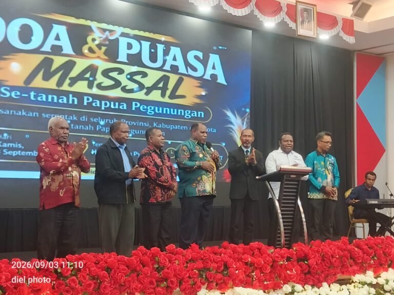 Ajakan Bupati Murip Saat Papua Sedang Tidak Baik Baik Saja, Mari Kita Tunduk di Hadapan Tuhan