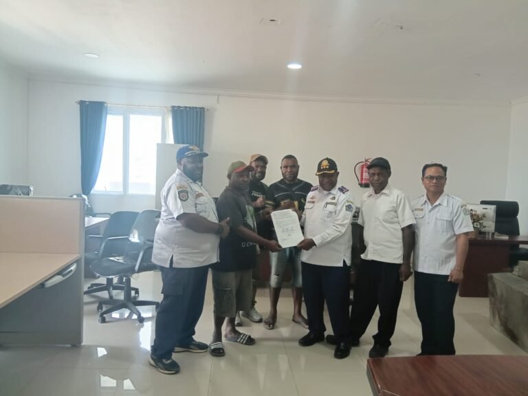 Disub Jayawijaya Sahkan Tarif Baru Truk Potikelek